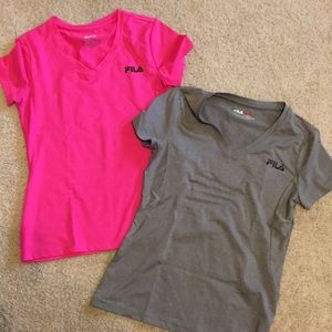 2 Fila workout tops